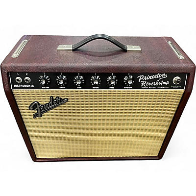 Used Fender Limited-Edition '65 Princeton Bordeaux Reserve 112 12 Tube Guitar Combo Amp