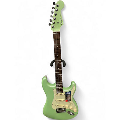 Used Fender Limited Edition American Elite Stratocsater Surf Pearl Solid Body Electric Guitar