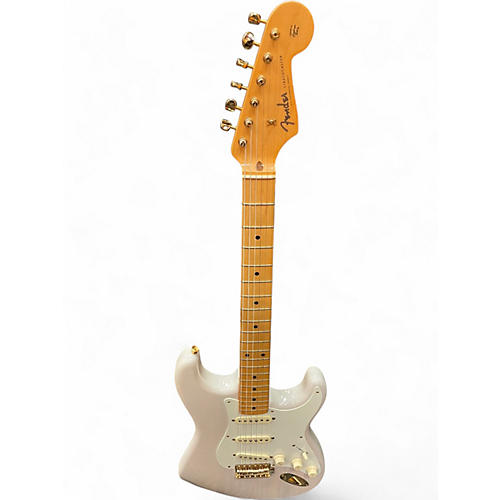 Used Fender Limited Edition American Original '50s Stratocaster Mary Kaye White Blonde Solid Body Electric Guitar Mary Kaye White Blonde