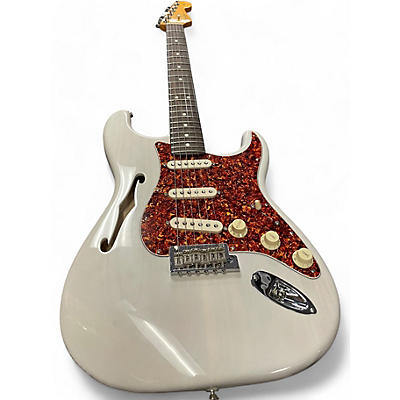 Fender Used Fender Limited Edition American Professional II Stratocaster Thinl White Blonde Hollow Body Electric Guitar