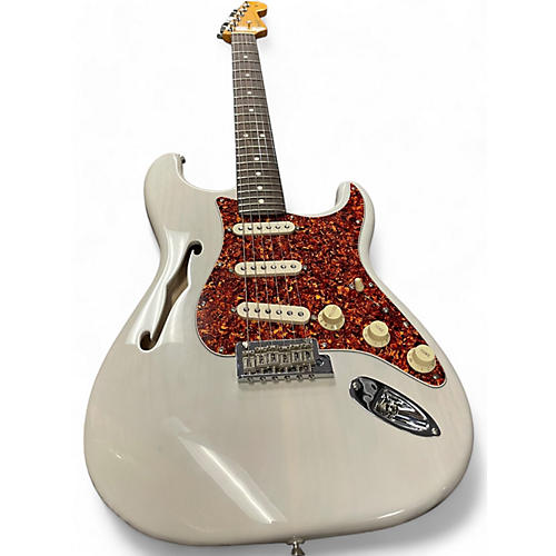 Fender Used Fender Limited Edition American Professional II Stratocaster Thinl White Blonde Hollow Body Electric Guitar White Blonde