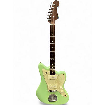 Used Fender Limited Edition American Professional Jazzmaster with Rosewo Seafoam Green Solid Body Electric Guitar