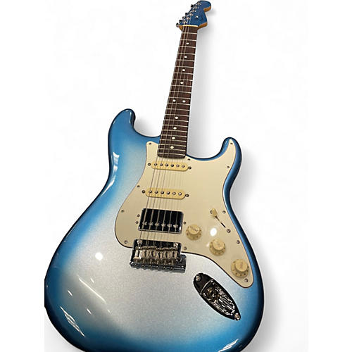 Used Fender Limited Edition American Showcase Stratocaster HSS  Sky Burst Metallic Solid Body Electric Guitar Sky Burst Metallic