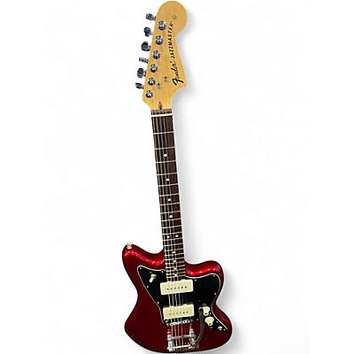 Used Fender Limited Edition American Standard Jazzmaster With Bigsby Vib Candy Apple Red Metallic Solid Body Electric Guitar