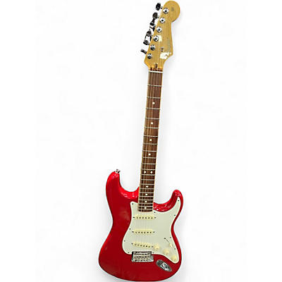 Used Fender Limited Edition American Standard Stratocaster Channel Bound Dakota Red Solid Body Electric Guitar