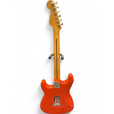 Used Fender Limited Edition Classic Series '50s Stratocaster Fiesta Red Solid Body Electric Guitar
