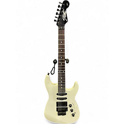 Used Fender Limited Edition HM Stratocaster Bright White Solid Body Electric Guitar