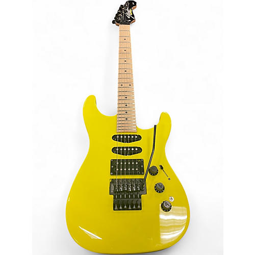 Used Fender Limited Edition HM Stratocaster Frozen Yellow Solid Body Electric Guitar Frozen Yellow