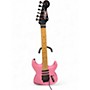 Used Fender Limited Edition HM Stratocaster Pink Solid Body Electric Guitar Pink