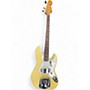 Used Fender Limited Edition Laura Lee Jazz Bass Vintage White Electric Bass Guitar Vintage White