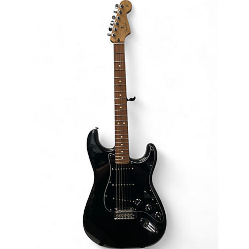 Used Fender Limited Edition Player Strat, Pau Ferro Fingerboard Black Solid Body Electric Guitar Black