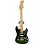 Used Fender Limited Edition Player Stratocaster Green Burst Solid Body Electric Guitar Green Burst