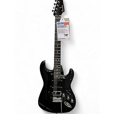 Fender Used Fender Limited Edition Player Stratocaster HSS Ebony Fingerboard Black Solid Body Electric Guitar