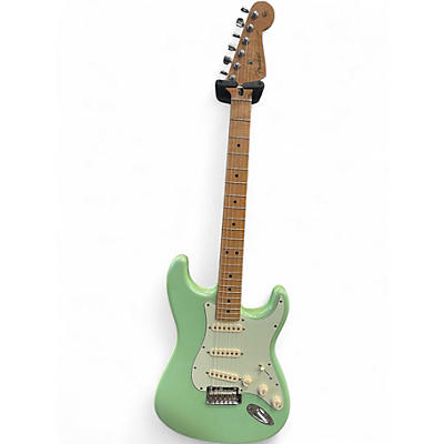 Used Fender Limited Edition Player Stratocaster Seafoam Pearl Solid Body Electric Guitar