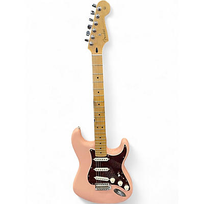 Used Fender Limited Edition Player Stratocaster Shell Pink Solid Body Electric Guitar
