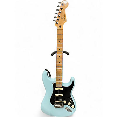 Used Fender Limited Edition Player Stratocaster Sonic Blue Solid Body Electric Guitar