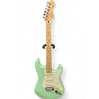 Used Fender Limited Edition Player Stratocaster Surf Green Solid Body Electric Guitar