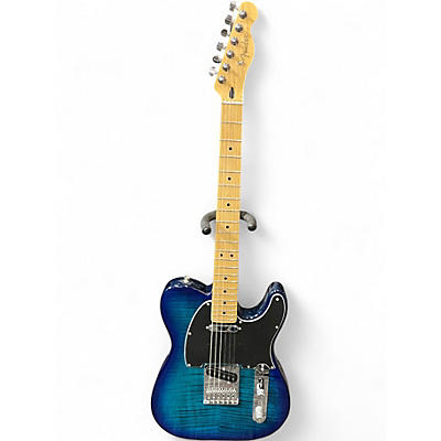 Used Fender Limited Edition Player Telecaster Plus Blue Burst Solid Body Electric Guitar