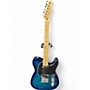 Used Fender Limited Edition Player Telecaster Plus Blue Burst Solid Body Electric Guitar Blue Burst