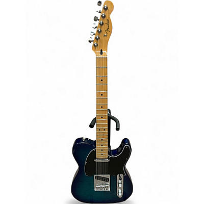 Used Fender Limited Edition Player Telecaster Plus Blue Burst Solid Body Electric Guitar