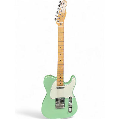 Used Fender Limited Edition Player Telecaster Surf Green Solid Body Electric Guitar