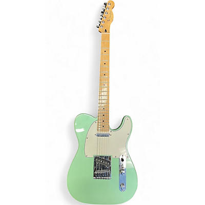 Used Fender Limited Edition Player Telecaster Surf Pearl Solid Body Electric Guitar