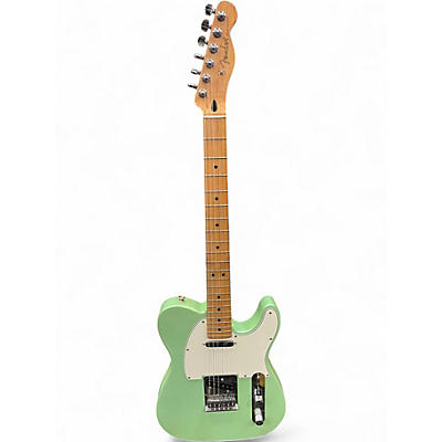 Used Fender Limited Edition Player Telecaster Surf Pearl Solid Body Electric Guitar