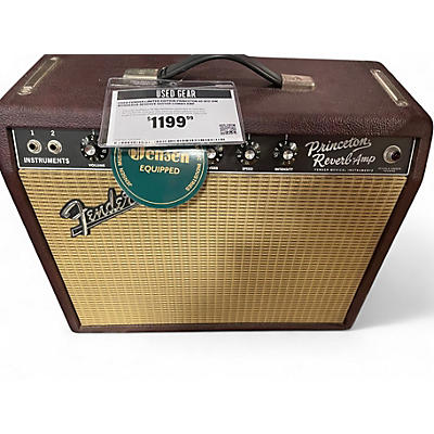 Used Fender Limited Edition Princeton 65 1x12 15W Bordeaux Reserve Guitar Combo Amp