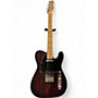 Used Fender Limited Edition Sandblasted Telecaster Crimson Red Transparent Solid Body Electric Guitar Crimson Red Transparent
