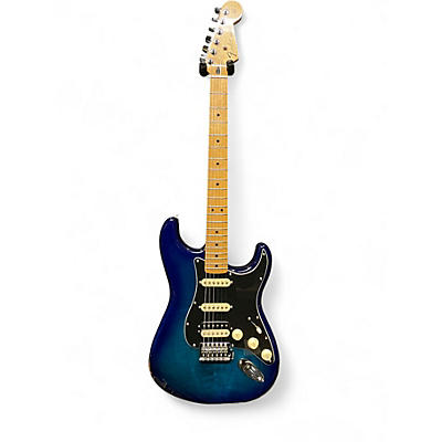 Used Fender Limited Edition Standard Stratocaster Blue Burst Solid Body Electric Guitar