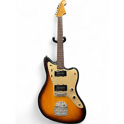 Used Fender Limited Edition USA 60th Anniversary 1958 Jazzmaster 2 Color Sunburst Solid Body Electric Guitar