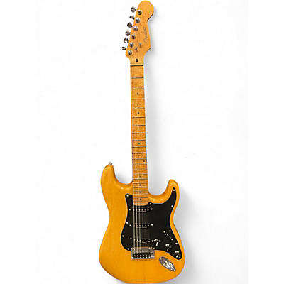 Used Fender Lite Ash Stratocaster Natural Solid Body Electric Guitar