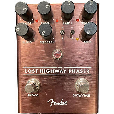 Used Fender Lost Highway Phaser Effect Pedal