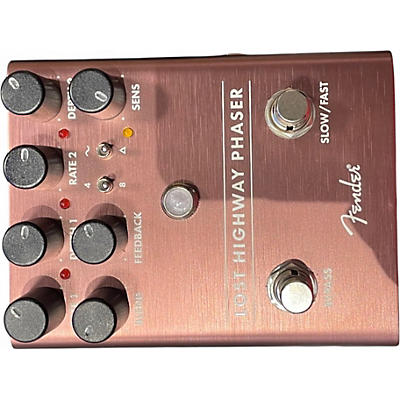 Used Fender Lost Highway Phaser Effect Pedal