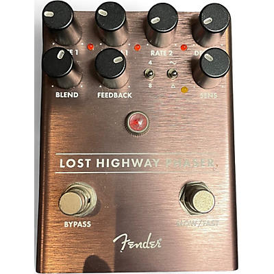 Used Fender Lost Highway Phaser Effect Pedal