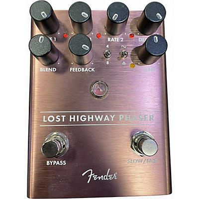 Used Fender Lost highway phaser Effect Pedal