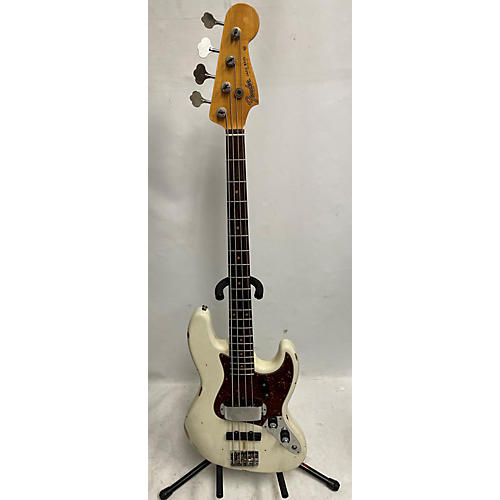 Fender Used Fender Ltd 60's Jazz Bass Relic Olympic White Electric Bass Guitar Olympic White