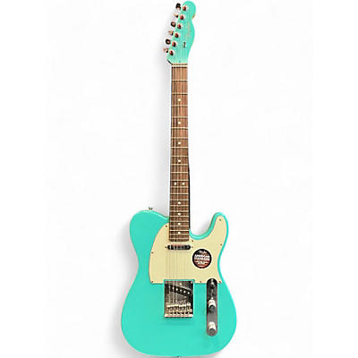 Used Fender Ltd American Standard Seafoam Green w/ Matching Head cap Solid Body Electric Guitar