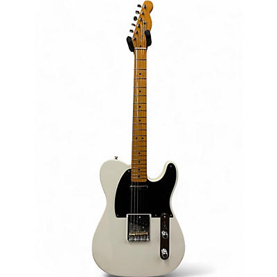 Used Fender Ltd Ed American Vintage II 1951 Prototype White Solid Body Electric Guitar