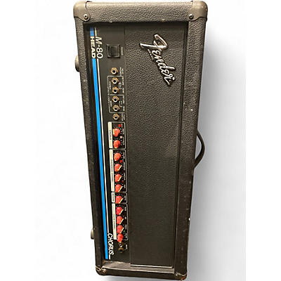 Used Fender M-80 Solid State Guitar Amp Head