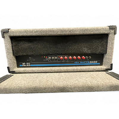 Used Fender M80 BASS Tube Bass Amp Head