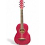 Used Fender MA-1 Pink Acoustic Guitar Pink