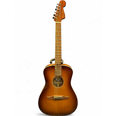 Used Fender MALIBU CLASSIC ACB Worn Natural Acoustic Electric Guitar