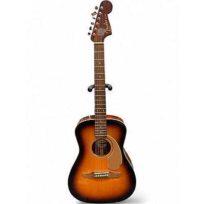 Used Fender MALIBU PLAYER 2 Tone Sunburst Acoustic Electric Guitar