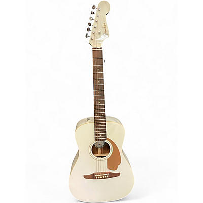 Used Fender MALIBU PLAYER ARG Classic White Acoustic Electric Guitar