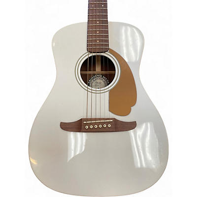 Used Fender MALIBU PLAYER ARG WN ARTIC GOLD Acoustic Electric Guitar