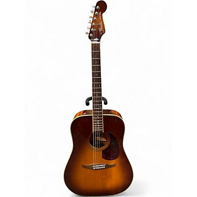 Used Fender MALIBU Sunburst Acoustic Guitar