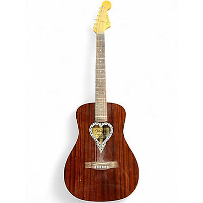 Used Fender MALIBYU ALKALINE TRIO SIGNATURE Mahogany Acoustic Electric Guitar
