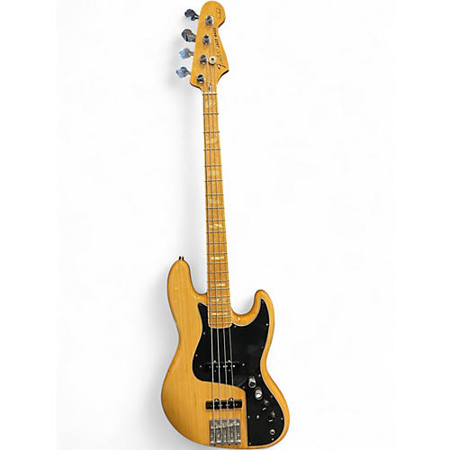 Used Fender MARCUS MILLER Natural Electric Bass Guitar Natural