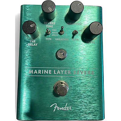 Used Fender MARIINE LAYER REVERB Effect Pedal